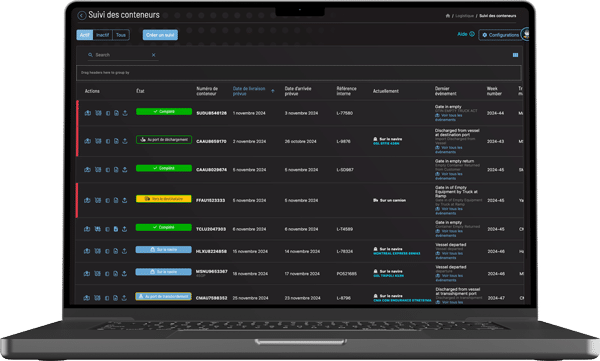 mockup-tracking-list